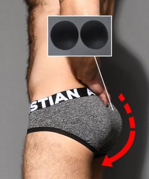 Active Shape Brief w/ Bubble Butt Shaping Pads