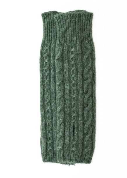 Preview: Zopfmuster-Stulpen