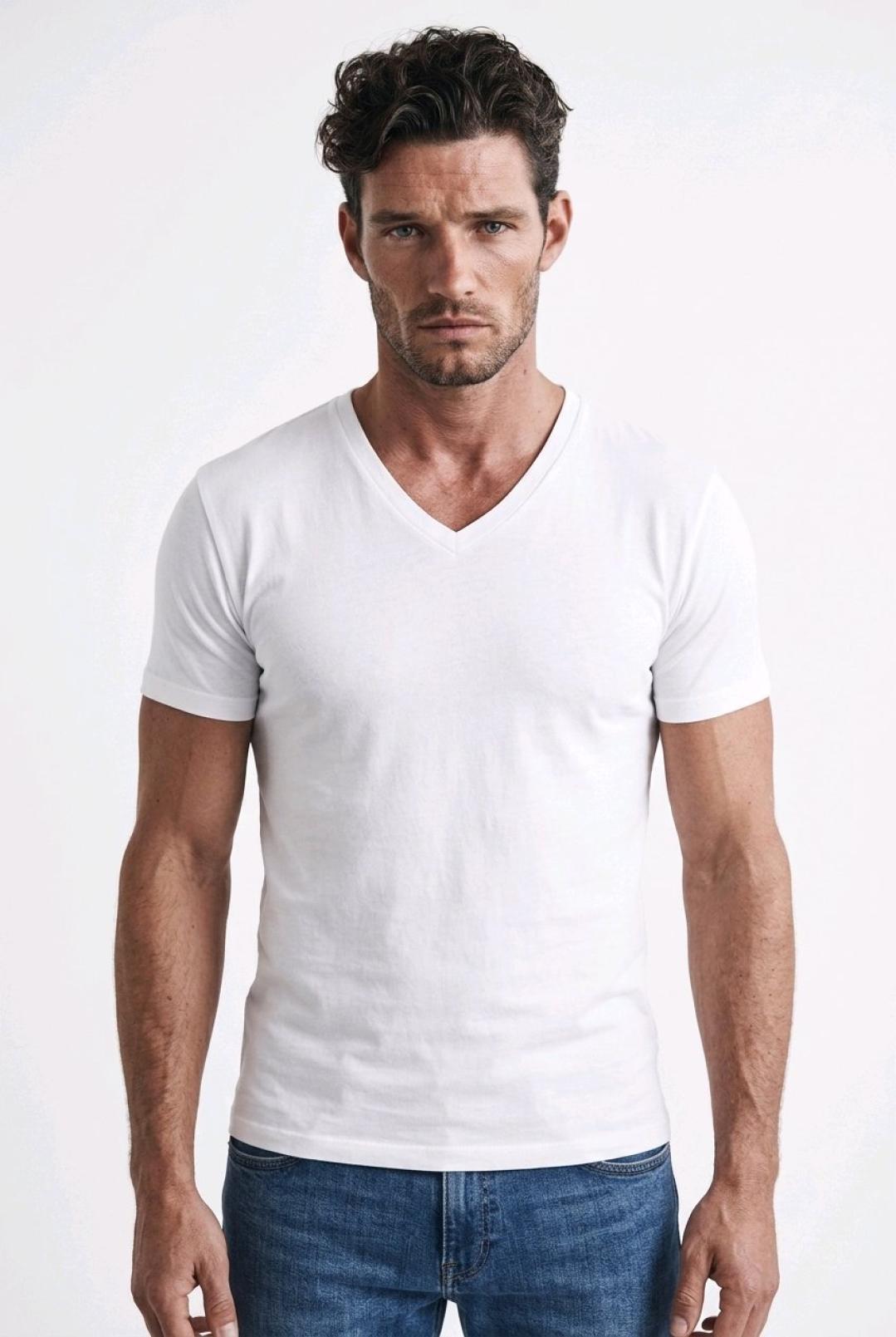 Herren Unterhemd kurzarm 2er Pack