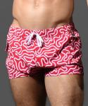 Pop Art Cargo Swim Shorts
